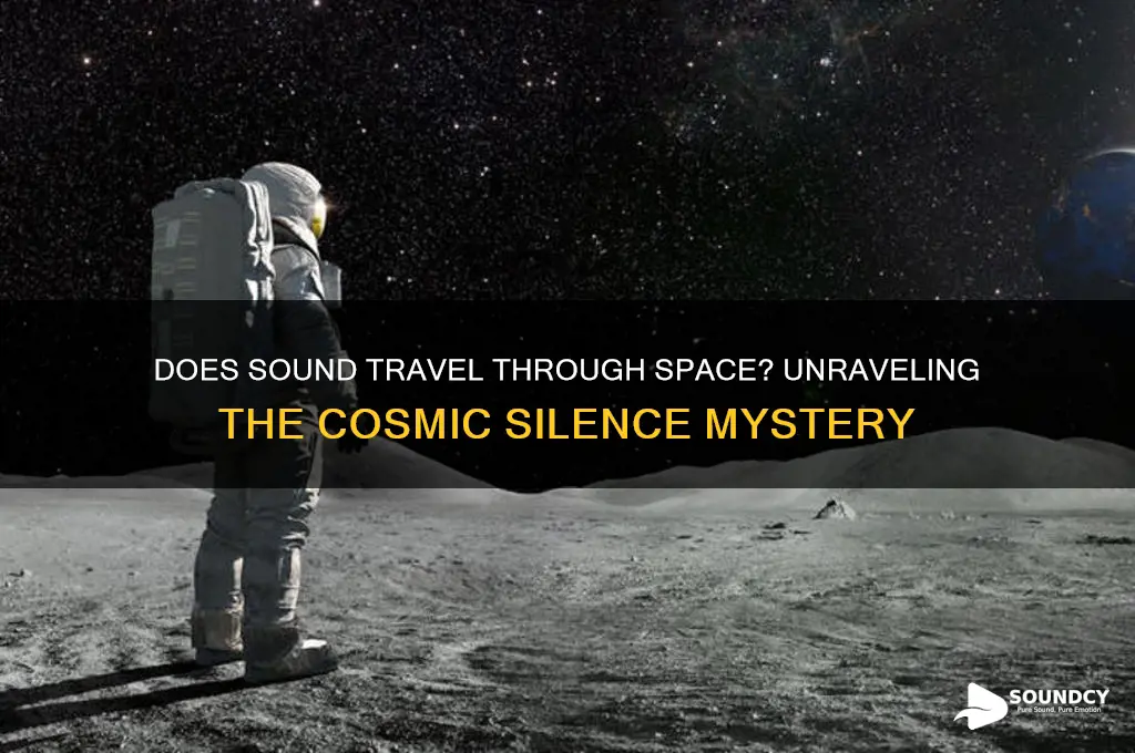 does sound travel thro space