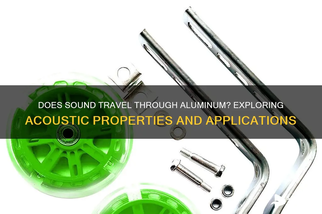 does sound travel through aluminum