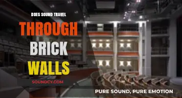 Sound Through Brick Walls: Is It Possible?