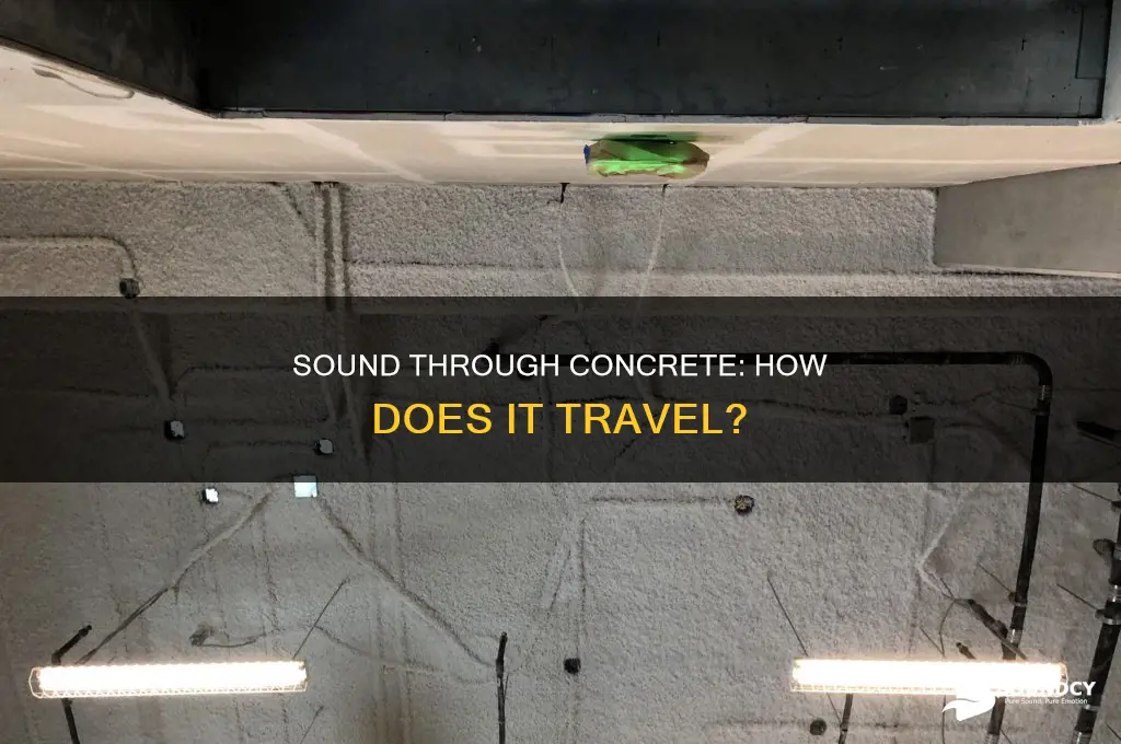 does sound travel through concrete floors