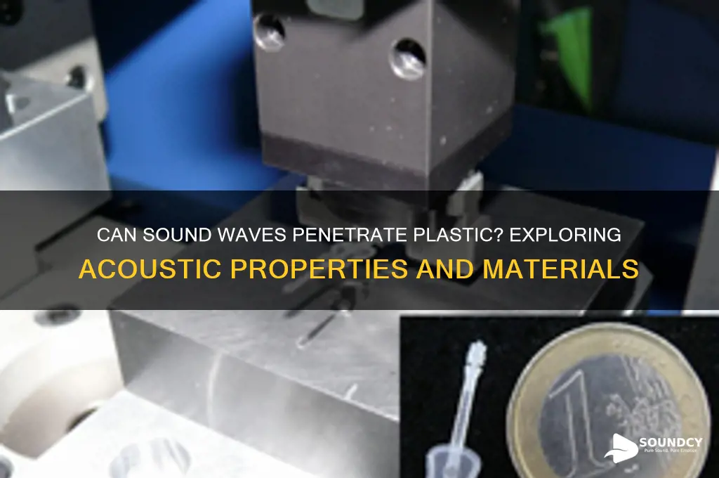 does sound travel through plastic