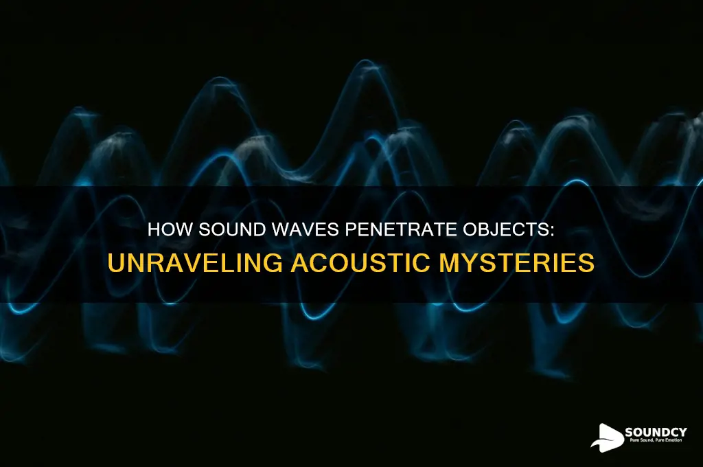 does sound travel through things