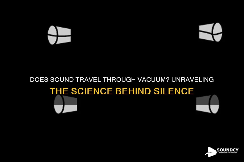 does sound travel through vacuum