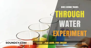 Sound in Water: Experiment and Exploration