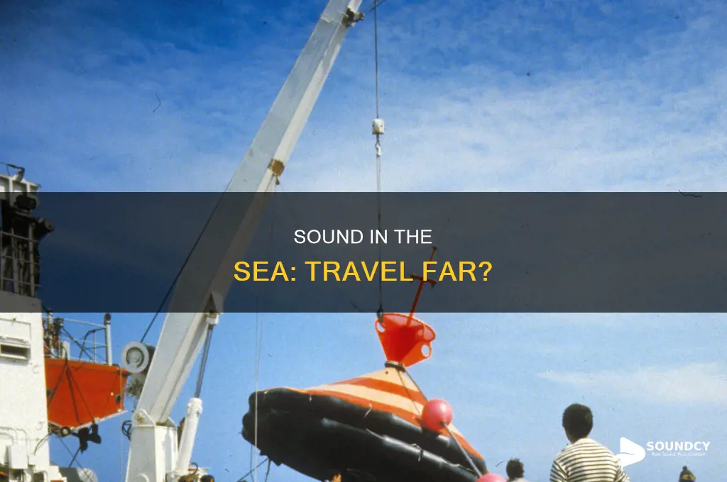 does sound travel well in seawater