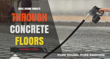 How Sound Vibrates Through Concrete Floors
