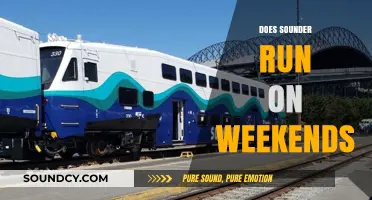 Does Sounder Run on Weekends? Weekend Train Schedule Explained