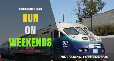 Sounder Train Weekend Service: What You Need to Know