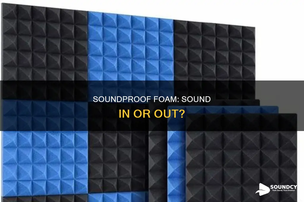 does soundproof foam keep sound in