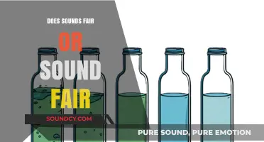 How Sound Fairness Affects Your Perception