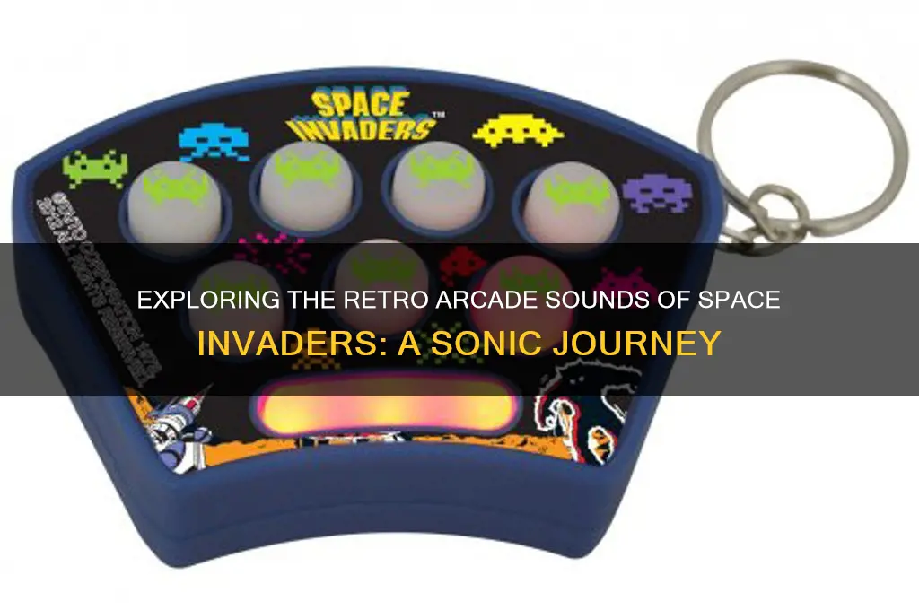 does space invaders have sound