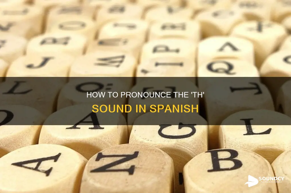 does spanish have a th sound