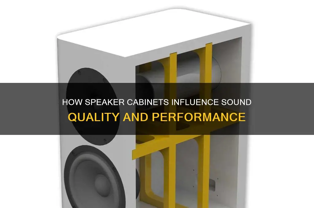 does speaker cabinet affect sound