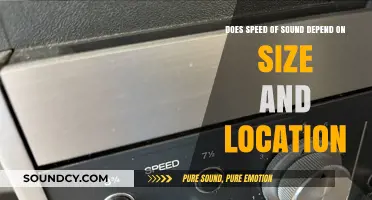 Sound Speed: Size, Location, and Environmental Factors Explained