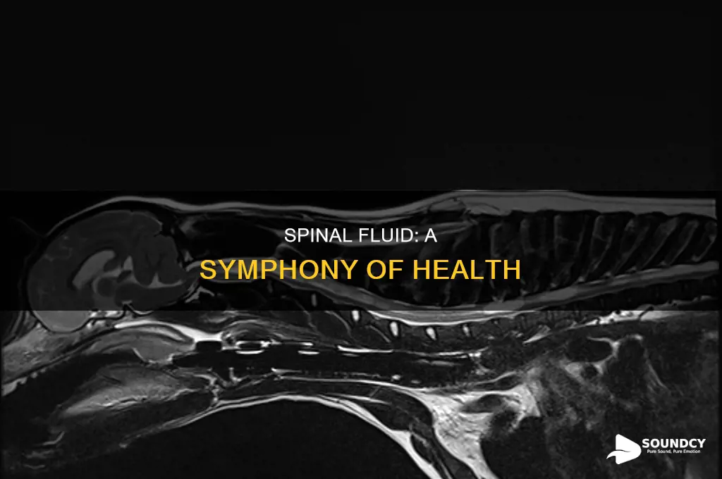 does spinal fluid have a sound