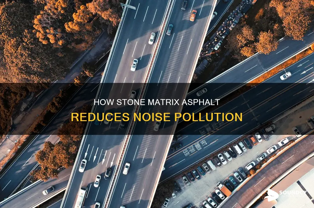 does stone matrix asphalt absorb sound