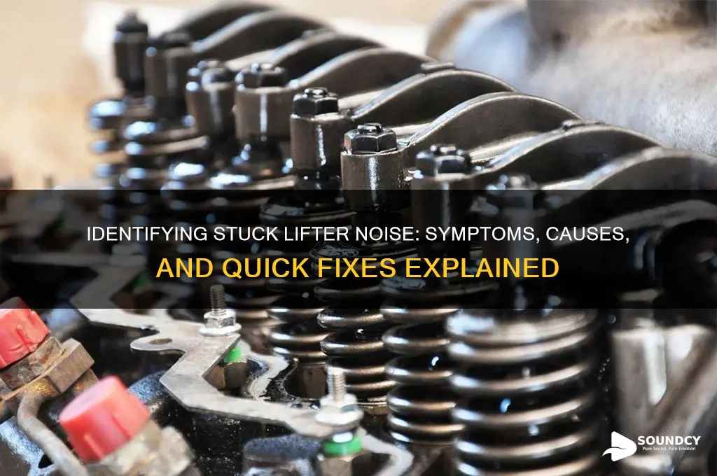 does stuck lifter sound like