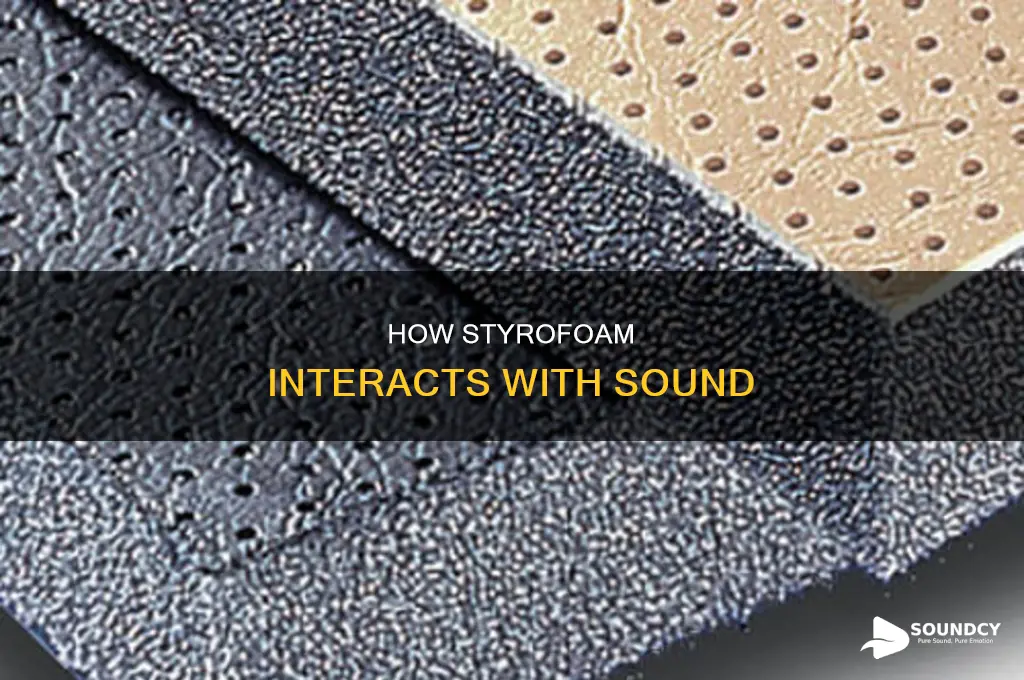 does styrofoam absorb or reflect sound