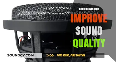 Enhancing Audio: How Subwoofers Elevate Sound Quality and Depth
