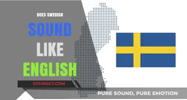 Does Swedish Sound Like English? Exploring Linguistic Similarities and Differences