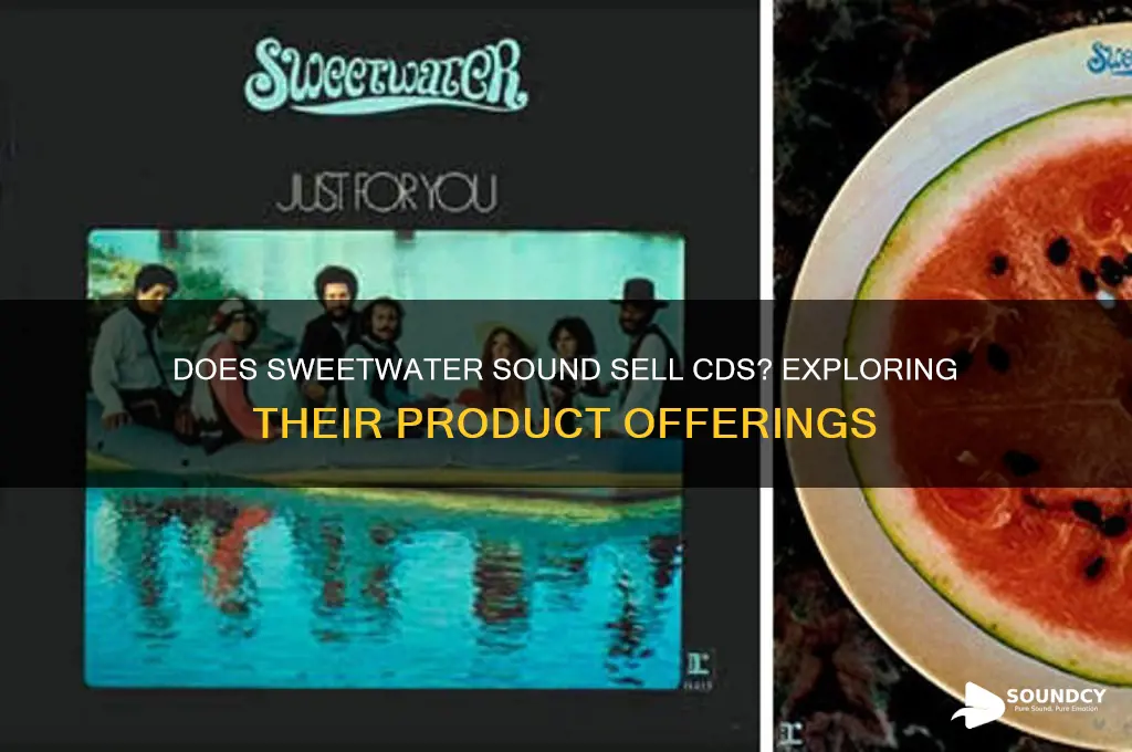 does sweetwater sound sell cds