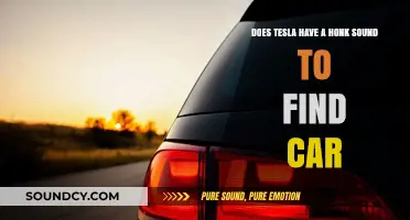 Does Tesla Have a Honk Sound to Locate Your Car?