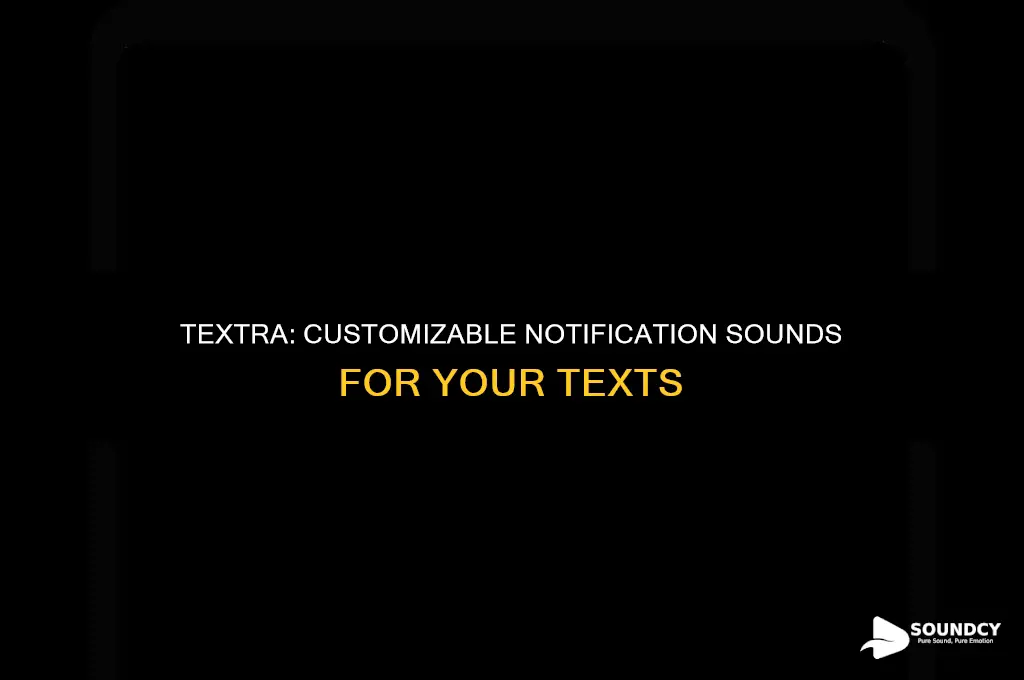does textra come with notification sounds