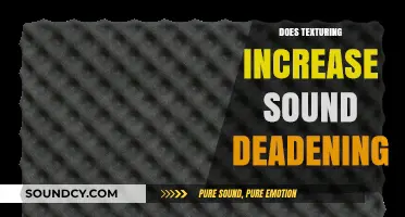 Texturing vs. Silence: Enhancing Sound Deadening Through Surface Treatments