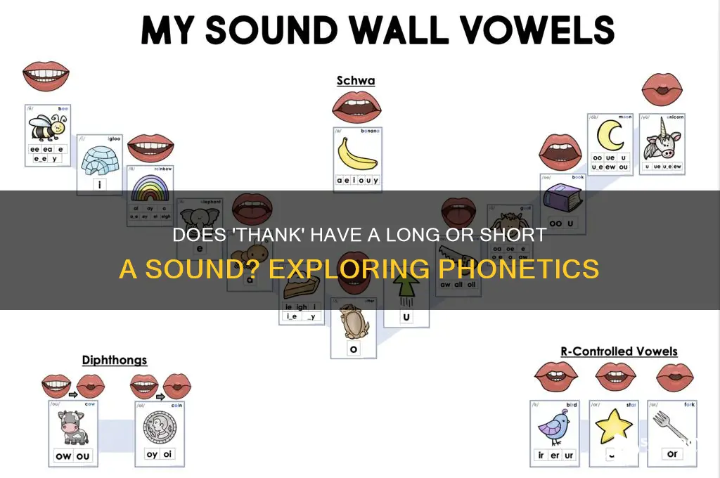 does thank have a long or short a sound