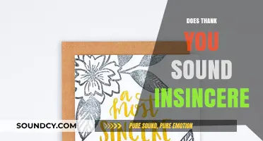 Does 'Thank You' Sound Insincere? Exploring Gratitude's Authenticity in Modern Communication