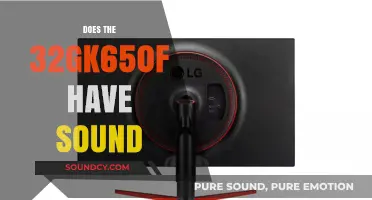 Does the LG 32GK650F Monitor Include Built-in Speakers?