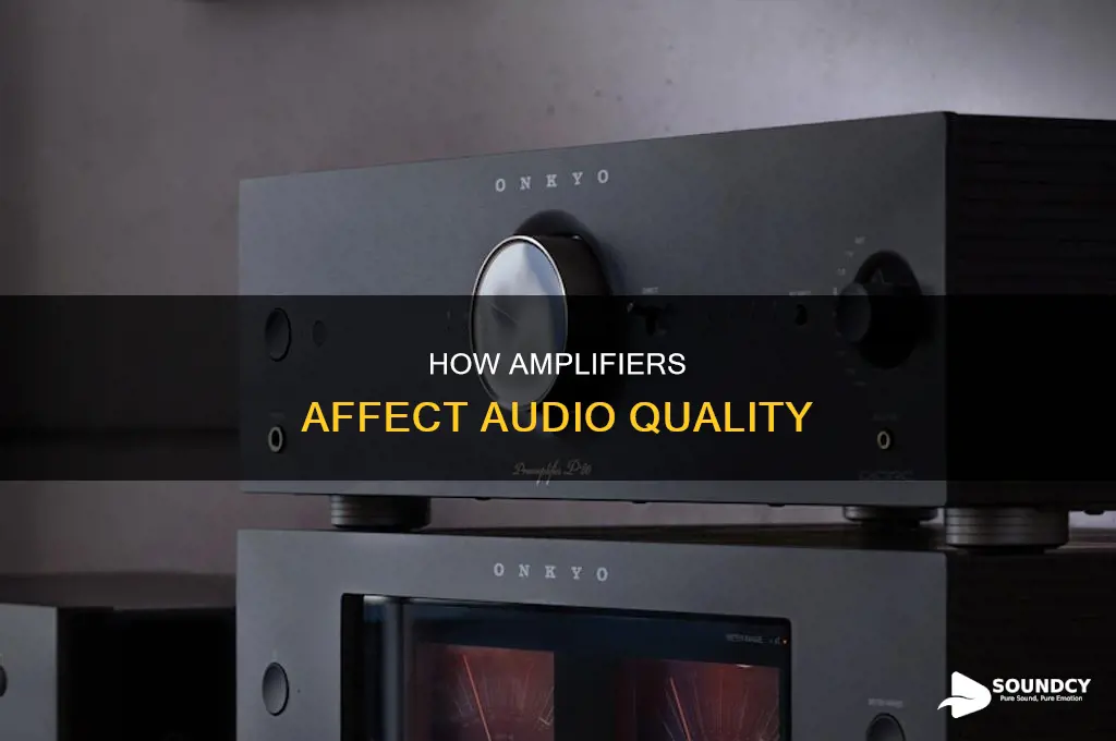 does the amp affect sound quality