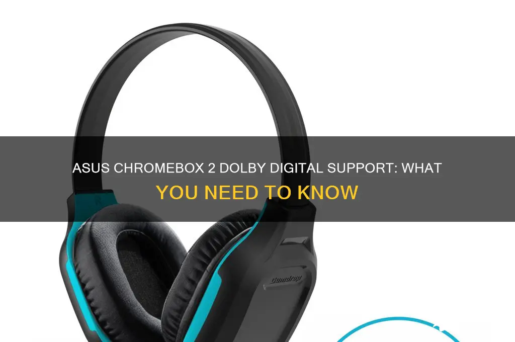 does the asus chromebox 2 support dolby digital sound