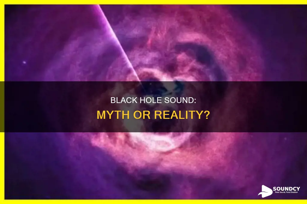 does the black hole have sound