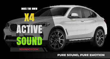 BMW X4 Active Sound: An Immersive Driving Experience