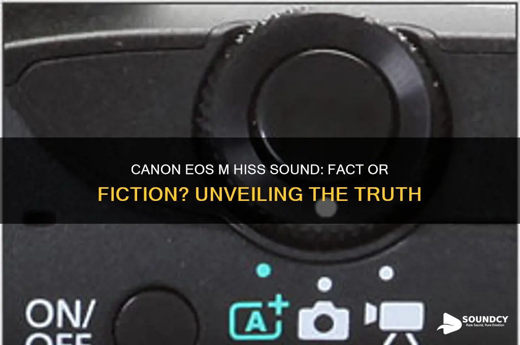 does the canon eos m have a hiss sound