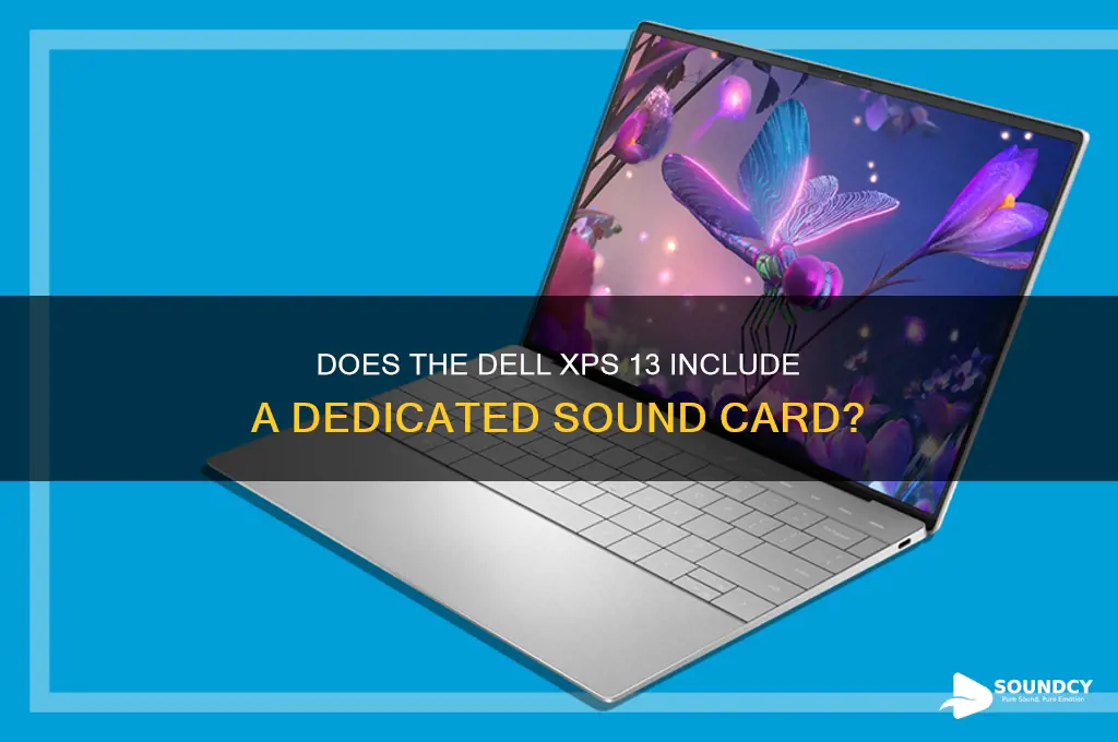 does the dell xps 13 have a sound card