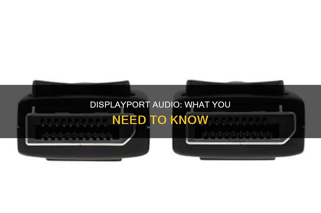does the display port do sound