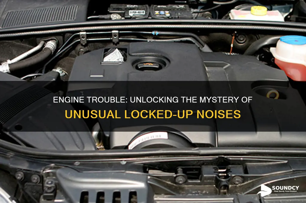 does the engine make a sound when ocked up