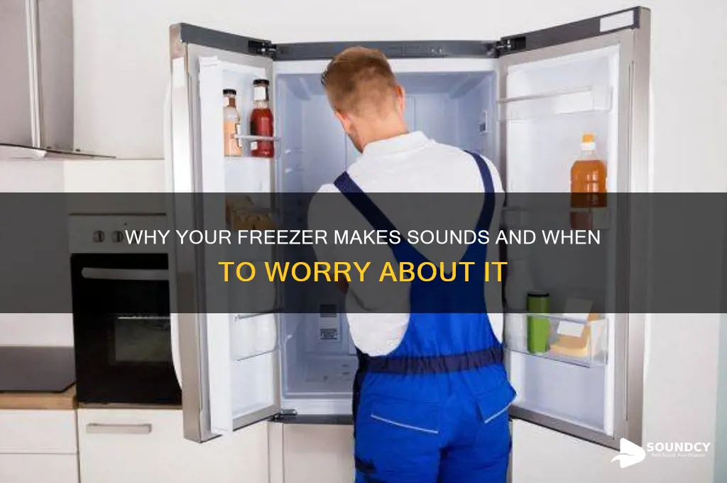 does the freezer make sounds