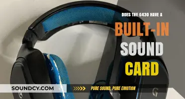 Does the G430 Include a Built-In Sound Card? Find Out Here