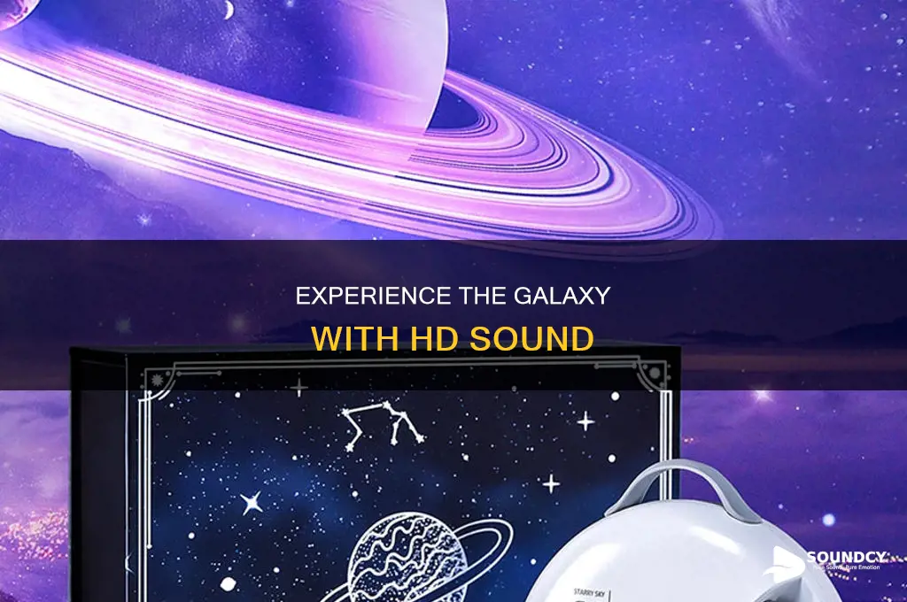 does the galaxy with hd sound