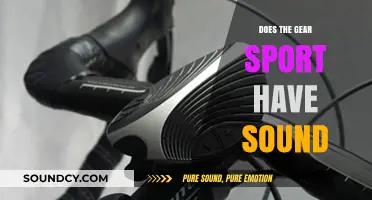 Gear Sport: Does It Have Sound?