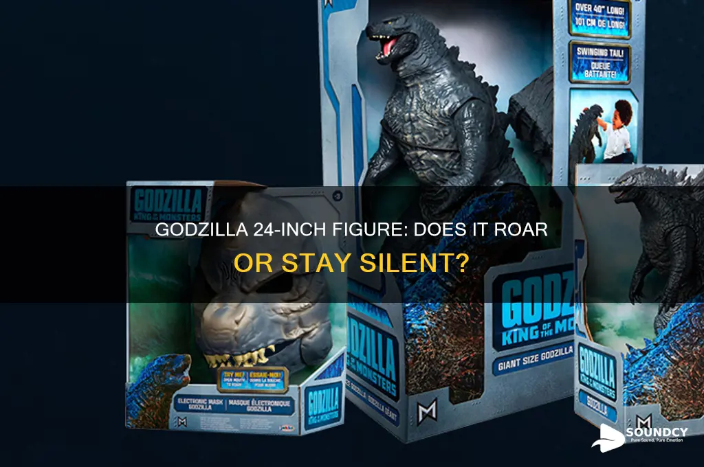 does the godzilla 24 big figure make a sound