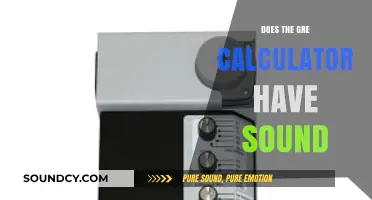 The GRE Calculator: Silent or Noisy?