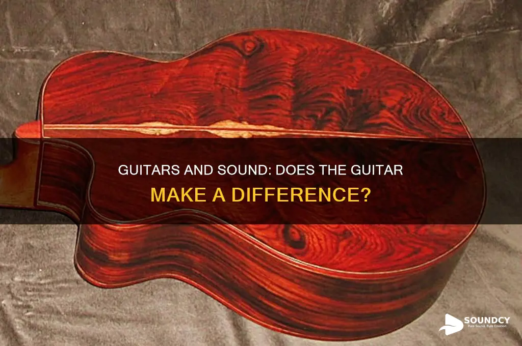 does the guitar matter for sound
