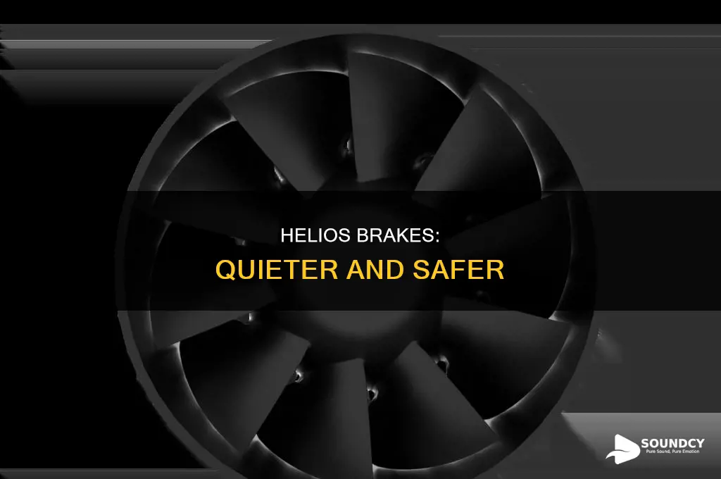 does the helios brake suppress sound