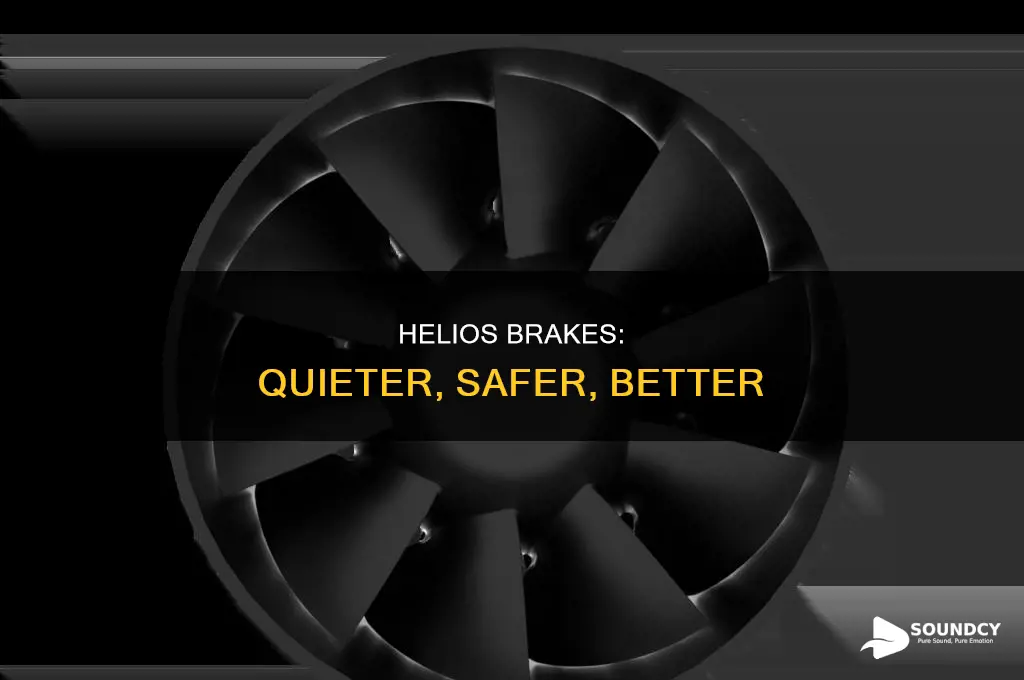 does the helios brake supress sound