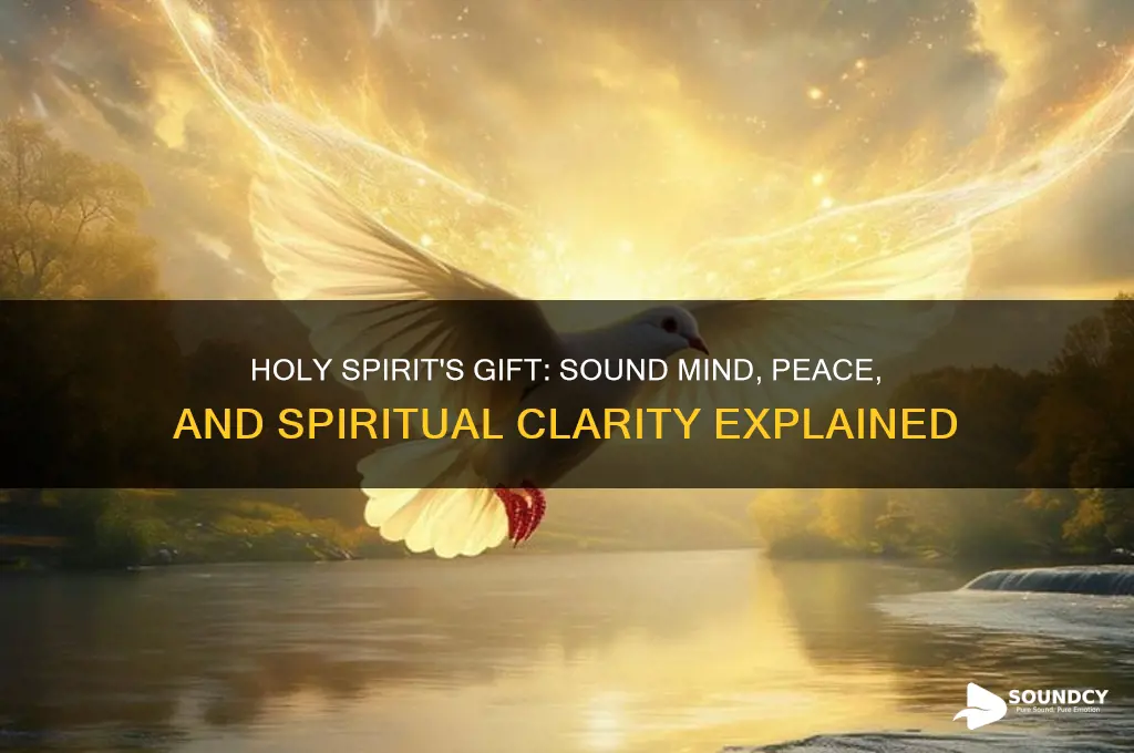 does the holy spirit give you a sound mind