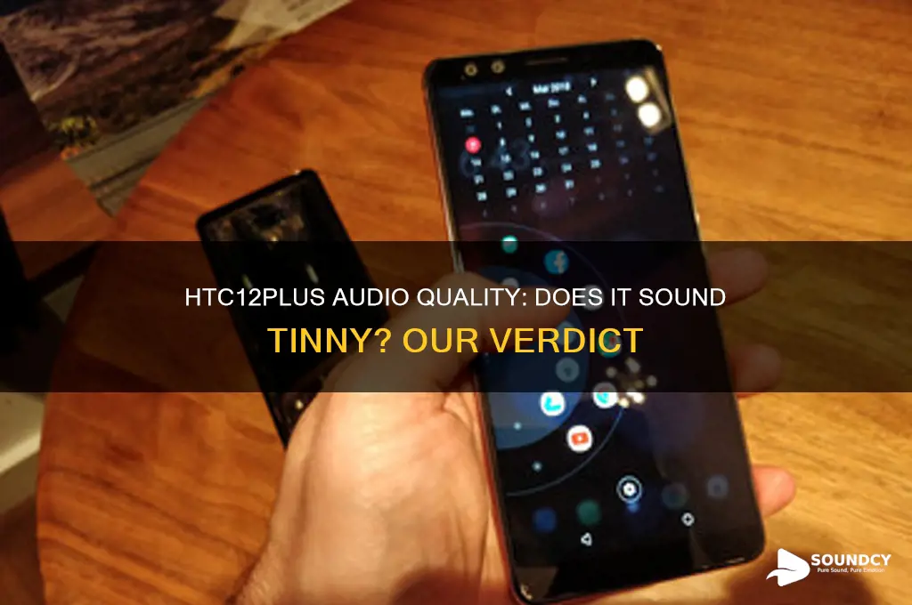 does the htc12plus sound tinny